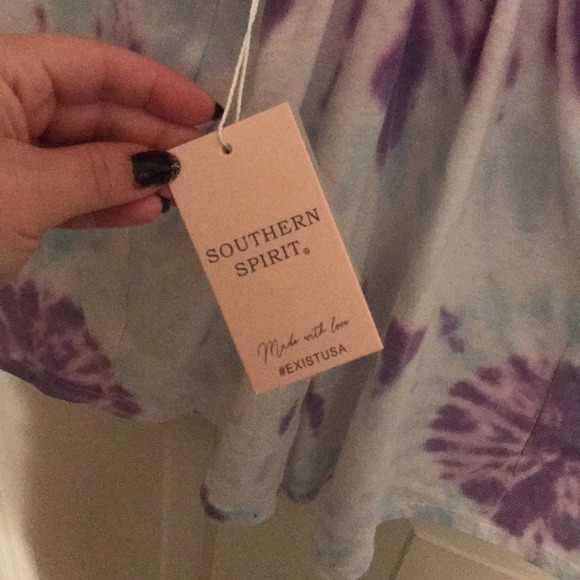 Southern spirit tie dye maybe next year tank L NWT - Picture 5 of 5